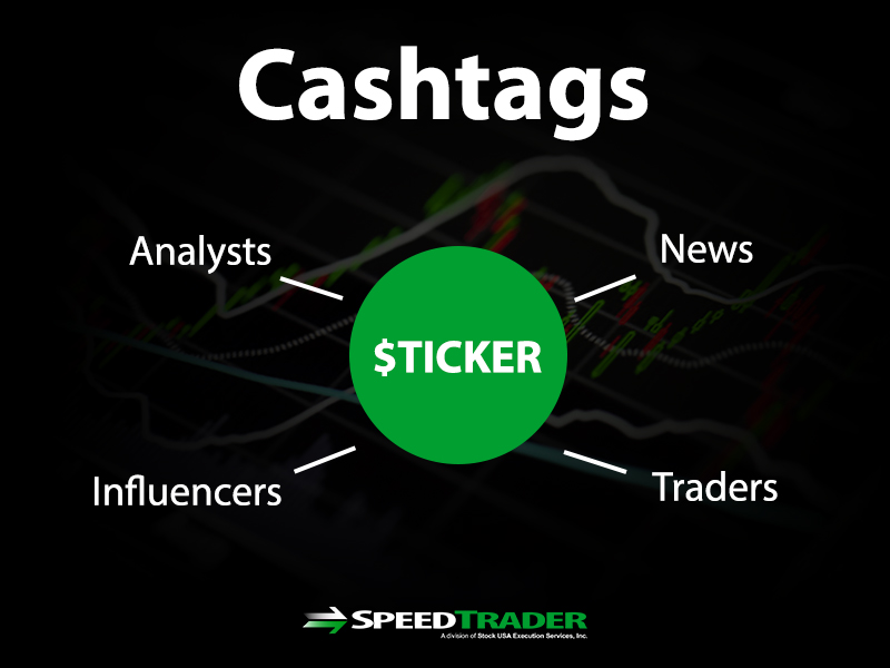 stock market cashtags