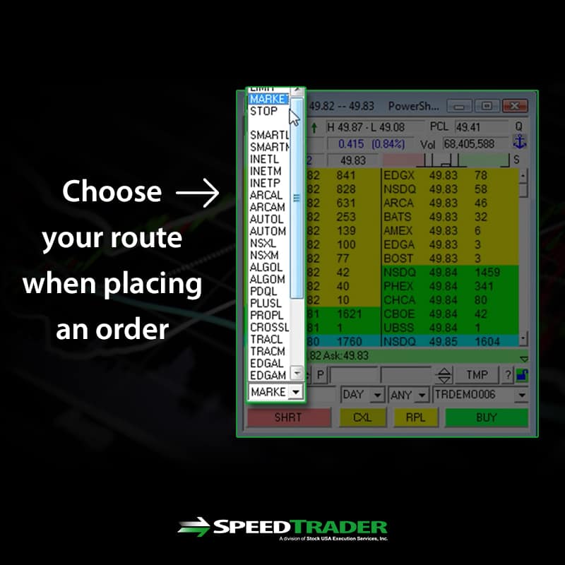 choosing your order routes